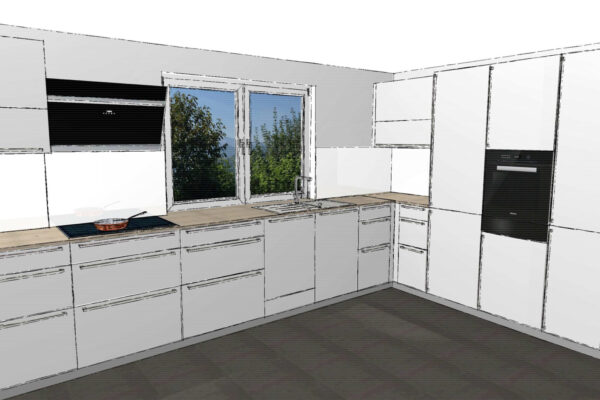 3D-Küchenplan